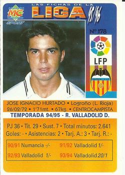 1995-96 Mundicromo Sport Las Fichas de La Liga #178 Iñaki Back