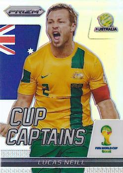 2014 Panini Prizm FIFA World Cup Brazil - Cup Captains Prizms #19 Lucas Neill Front