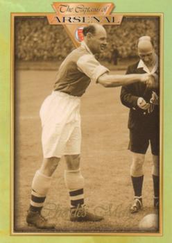 1998 Futera Platinum The Captains of Arsenal #17 Charles Male Front