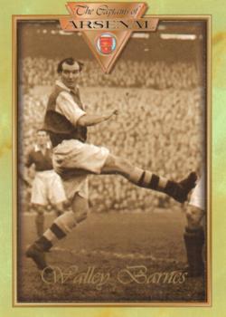 1998 Futera Platinum The Captains of Arsenal #21 Walley Barnes Front