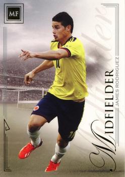 2014 Futera Unique World Football #58 James Rodriguez Front