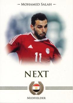 2014 Futera Unique World Football #100 Mohamed Salah Front