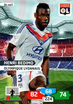 2013-14 Panini Adrenalyn XL Ligue 1 - Update Set #OL-up3 Henri Bedimo Front