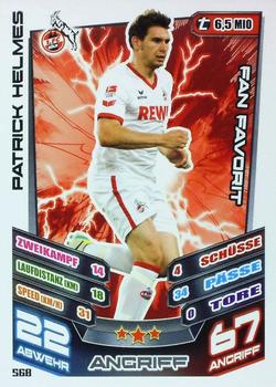 2013-14 Topps Match Attax Bundesliga Extra #568 Patrick Helmes Front
