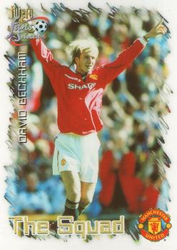 1999 Futera Manchester United Fans' Selection #23 David Beckham Front