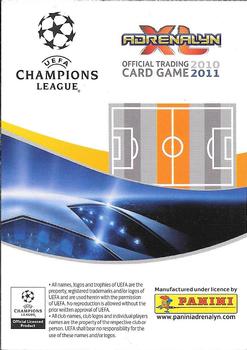 2010-11 Panini Adrenalyn XL UEFA Champions League Update Edition #NNO Anatoliy Tymoshchuk Back