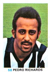 1977-78 FKS Publishers Soccer Stars #58 Pedro Richards Front