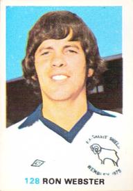 1977-78 FKS Publishers Soccer Stars #128 Ron Webster Front