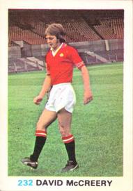 1977-78 FKS Publishers Soccer Stars #232 David McCreery Front