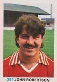 1977-78 FKS Publishers Soccer Stars #291 John Robertson Front