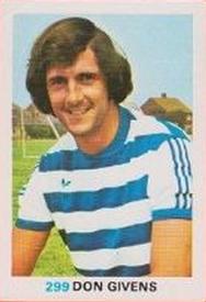 1977-78 FKS Publishers Soccer Stars #299 Don Givens Front