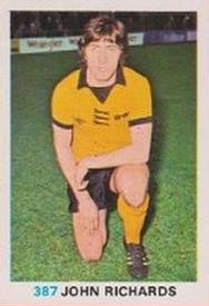 1977-78 FKS Publishers Soccer Stars #387 John Richards Front