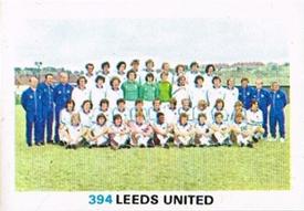 1977-78 FKS Publishers Soccer Stars #394 Leeds United Front