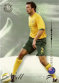 2007 Futera World Football Foil #45 Lucas Neill Front