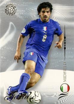 2007 Futera World Football Foil #84 Gattuso Front