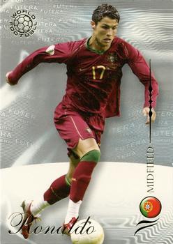 2007 Futera World Football Foil #116 Cristiano Ronaldo Front