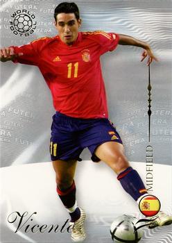 2007 Futera World Football Foil #124 Vicente Front