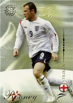2007 Futera World Football Foil #177 Wayne Rooney Front