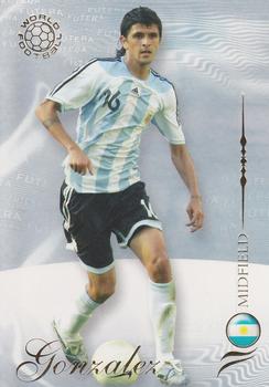 2007 Futera World Football Foil #88 Luis Gonzalez Front
