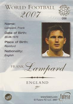 2007 Futera World Football Foil #96 Frank Lampard Back