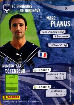 2009 Panini Foot Cards #8 Marc Planus Back