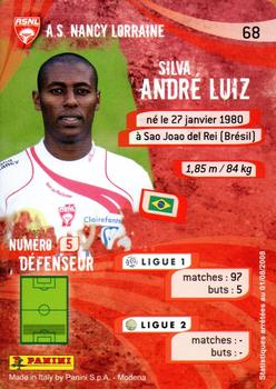2009 Panini Foot Cards #68 Silva André Luiz Back
