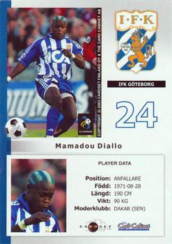 2003 Card Cabinet Allsvenskan #74 Mamadou Diallo Back