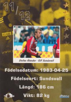 2003 Card Cabinet Allsvenskan - Star Potential #11 Stefan Ålander Back