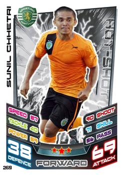 2012-13 Topps Match Attax Premier League - Indian Special Edition #360 Sunil Chhetri Front