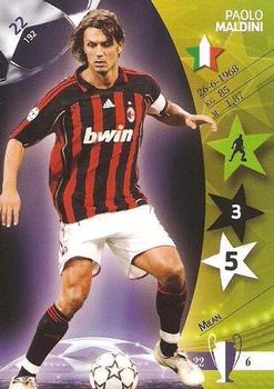 2007 Panini UEFA Champions League #22 Paolo Maldini Front