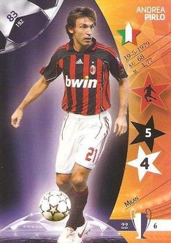 2007 Panini UEFA Champions League #83 Andrea Pirlo Front