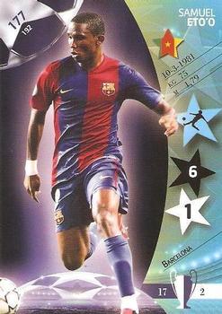 2007 Panini UEFA Champions League #177 Samuel Eto'o Front