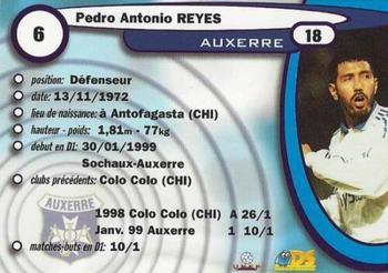 1999-00 DS France Foot #6 Pedro Antonio Reyes Back