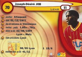 1999-00 DS France Foot #70 Joseph-Desire Job Back