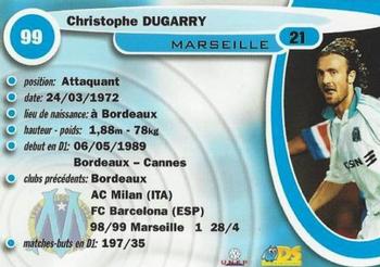 1999-00 DS France Foot #99 Christophe Dugarry Back