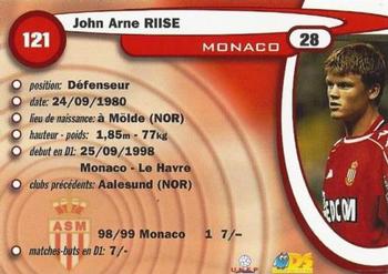 1999-00 DS France Foot #121 John Arne Riise Back