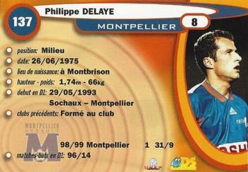 1999-00 DS France Foot #137 Philippe Delaye Back