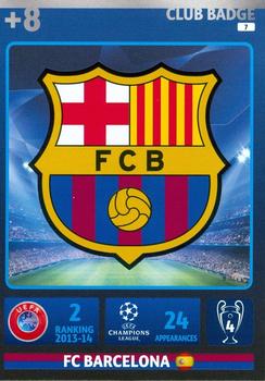 2014-15 Panini Adrenalyn XL UEFA Champions League #7 FC Barcelona Front