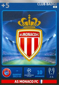 2014-15 Panini Adrenalyn XL UEFA Champions League #20 AS Monaco FC Front