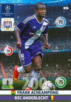 2014-15 Panini Adrenalyn XL UEFA Champions League #42 Frank Acheampong Front