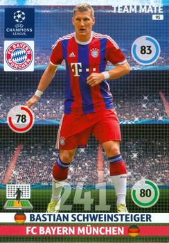 2014-15 Panini Adrenalyn XL UEFA Champions League #95 Bastian Schweinsteiger Front