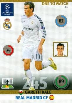 2014-15 Panini Adrenalyn XL UEFA Champions League #214 Gareth Bale Front