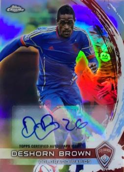 2014 Topps Chrome MLS - Autographs #56 Deshorn Brown Front
