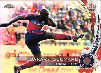 2014 Topps Chrome MLS - Refractors #46 Bakary Soumare Front