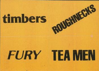 1979 Topps NASL #33 Timbers / Roughnecks / Fury / Tea Men Front
