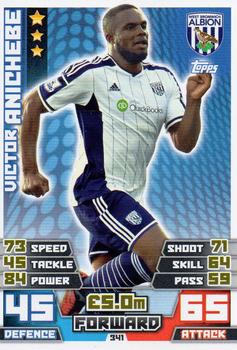 2014-15 Topps Match Attax Premier League #341 Victor Anichebe Front