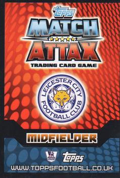 2014-15 Topps Match Attax Premier League #408 Danny Drinkwater / Matty James Back