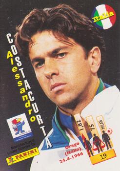 1998 Panini World Cup #19 Alessandro Costacurta Back
