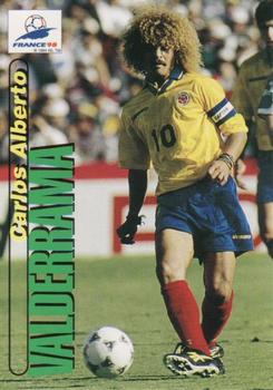 1998 Panini World Cup #69 Carlos Valderrama  Front
