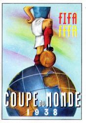 1970 Panini FIFA World Cup Mexico Stickers #NNO Poster Italia 1938 Front